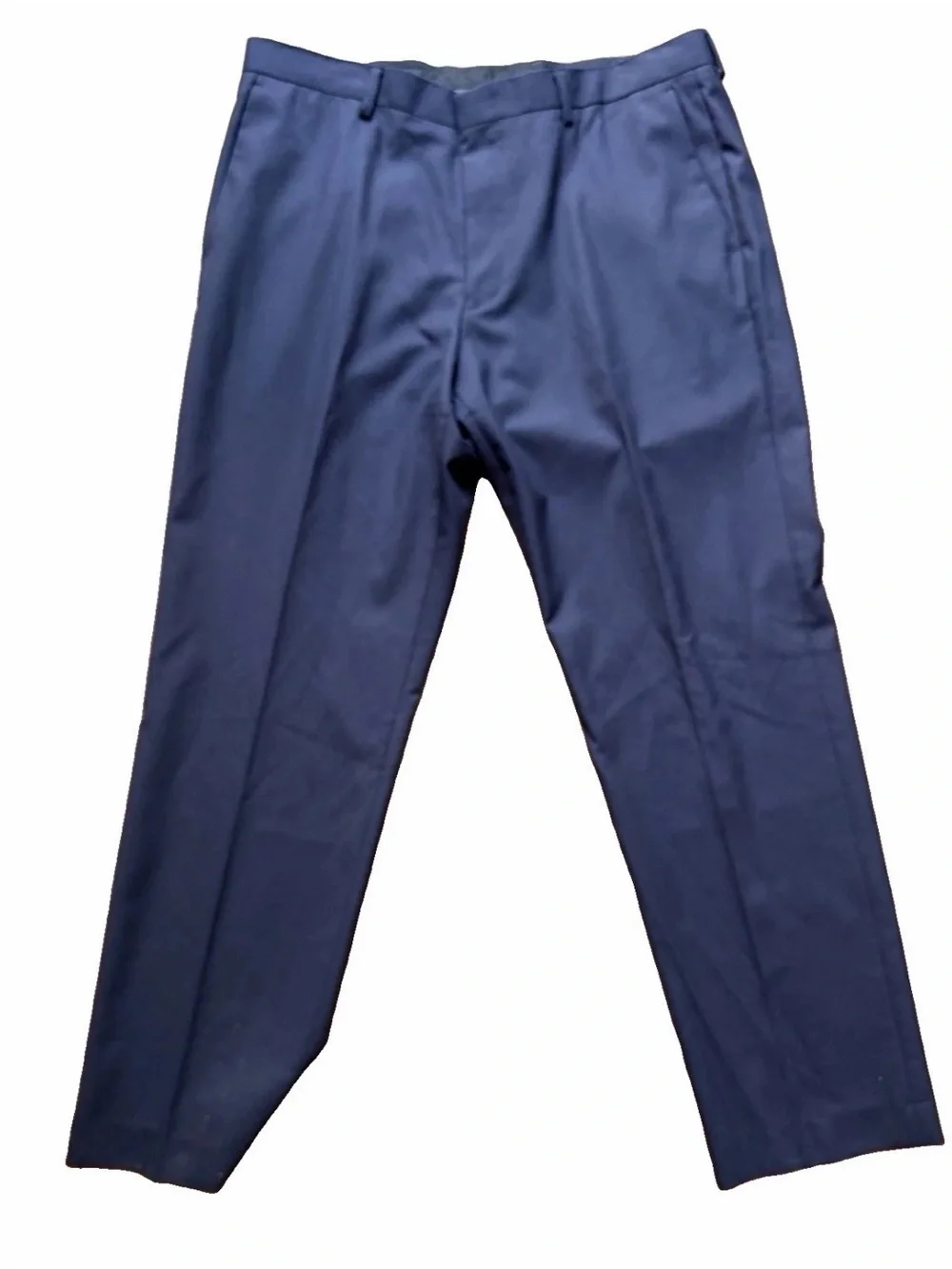 J.Crew Crosby Dress Pants 35x30 Flat Classic Trousers Navy